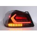 Subaru WRX / WRX STI VA '15-'20 Clear Lens Red Bar Light Bar LED Tail Lamp